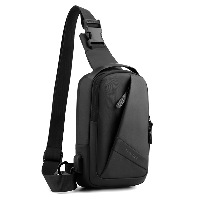 Men s Crossbody Chest Waterproof Casual