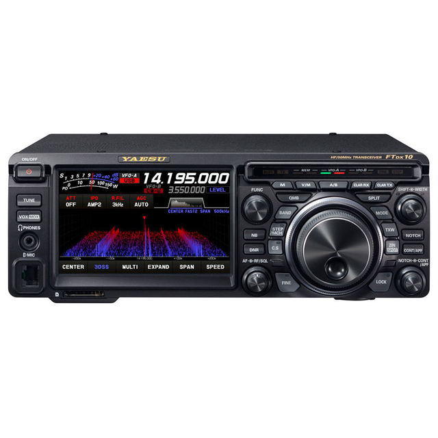 FTDX10 Compact HF/50 MHz 100W SDR Transceivers SDR Short Wave Radio New Launch Walkie Talkie