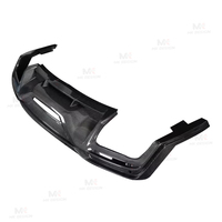 Diffuseur arrière de jupes latérales avant en fibre de carbone pour Ford Mustang Dark Horse 2024 + Kit de carrosserie en carbone amélioré Accessoires de voiture