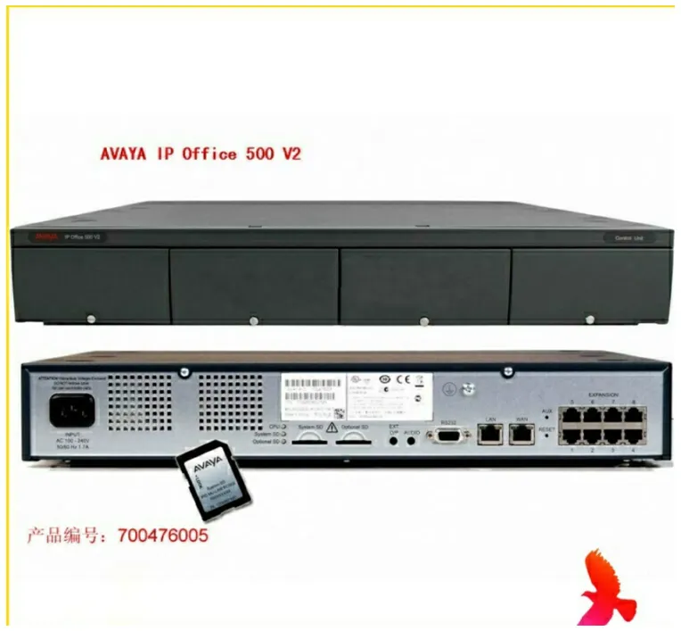 Pasokan Pabrik Avaya 700426224 IPod Ip 500 Kantor 24Port Telepon Exp Mod Kabx Sistem