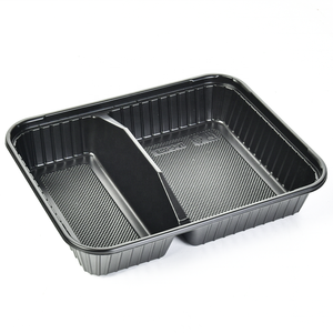 9 "32oz jetable micro-ondable à emporter boîte en plastique PP repas préparé récipient d'emballage à emporter avec couvercle - Product Image 6