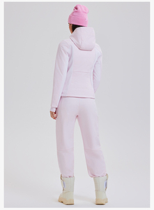 Ensemble de Caleçons en Velours de Haute Qualité, Veste en Duvet de <span class=keywords><strong>Canard</strong></span> et Gilet Tricoté Chaud, 3 en 1, pour Femmes en Plein Air - Product Image 2