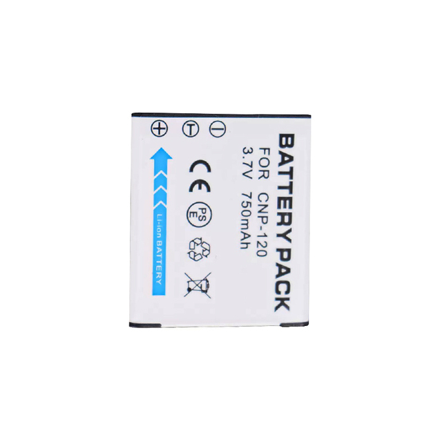Casio Digital Camera CNP-120 Lithium-ion Rechargeable Battery 3.7V 750mAh in Stock