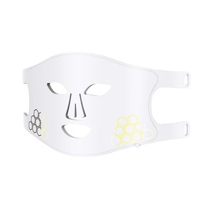 Masques faciaux LED infrarouges pour soins de santé, masques faciaux en silicone LED, masque de luminothérapie rouge pour femmes - Product Image 1