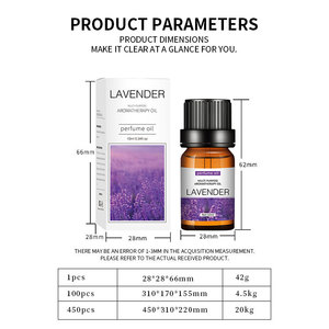Usine directe 10ml huile essentielle soluble dans l'eau de qualité cosmétique parfum lavande encens géranium pour une utilisation raffermissante du corps - Product Image 3