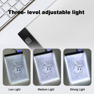 Tablero de escritura LED con luz acrílica, tablero de dibujo, pintura, boceto, A4, almohadilla de trazado, caja de luz - Product Image 3