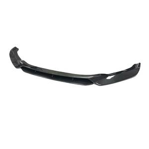 Splitter per paraurti anteriore in fibra di carbonio stile V per <span class=keywords><strong>BMW</strong></span> F85 F86 X5M X6M 2014-2019 - Product Image 4