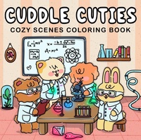 Livres de coloriage pour adultes et adolescents en stock avec des pages de dessin simples et confortables en papier offset, motifs de dessins animés mignons et relaxants