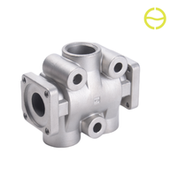 Pièces de fonderie en acier certifiées ISO9001 pour le corps de vanne hydraulique, usinage par procédé de cire perdue, fabrication OEM