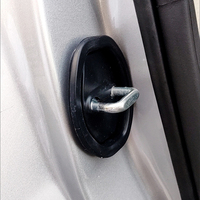 H-5460 Coussinet universel en silicone anti-choc et insonorisant, épaissi, pour protection de serrure de porte de voiture, amortisseur de chocs