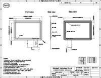 Écran de contrôle industriel 10.1 pouces CTP LCD écran tactile interface USB pilote IC ILI2511