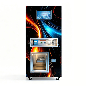 Proveedor de máquinas expendedoras WORK, máquina expendedora con pantalla para la producción óptima de hielo, máquinas expendedoras tipo ATM - Product Image 1