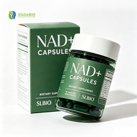 Capsules de NAD+ en marque privée, supplément nutraceutique à base de matières premières, dosage personnalisé disponible