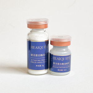 Ensemble de poudre lyophilisée Masque enzymatique anti-âge <span class=keywords><strong>Miracle</strong></span> Lifting du visage Élimination des rides V Face Line Sculpture Masque enzymatique ODM OEM B - Product Image 3