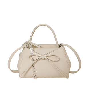2026 Élégant Sac à bandoulière avec nœud artistique, style <span class=keywords><strong>ballet</strong></span>, grand, chic et simple - Product Image 3