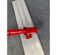 Nouvelle truelle à béton manuelle DynoMach en acier inoxydable/alliage d'aluminium – Outil de plâtrage de construction haute performance, longue portée