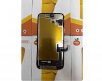 Écran OLED haute fréquence de rafraîchissement Ruiju compatible avec iPhone 12 Pro Max 17e, rigide, pour 13 Pro, 13, 14
