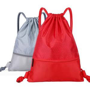 Custom Logo Gift School Travel <b>Drawstring</b> Gym Sport Bag Sublimation Printed Nylon Polyester Promotional <b>Drawstring</b> <b>Backpack</b> - Product Image 6