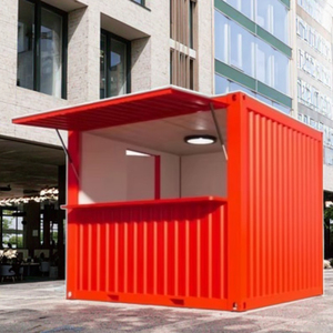 Casa Prefabbricata in Acciaio con Pannelli Sandwich Traspiranti, Garanzia di 1 Anno, per Hotel, Uso Esterno <span class=keywords><strong>e</strong></span> Centri Commerciali, Design Moderno - Product Image 2