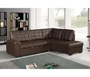 Set sofa kain Modern kulit mewah, bagian sofa tamu beludru