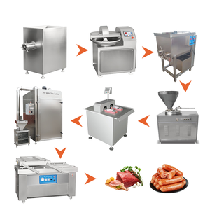 Máquina de Llenado de Salchichas al Vacío con Función Automática de Atado y Unión para la Producción de Salchichas de <span class=keywords><strong>Pollo</strong></span> - Product Image 2