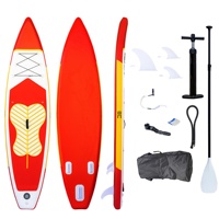 Vente en gros LSF OEM Mythologie Chinoise Culture Wakeboard Gonflable Sup Standup Paddleboard EVA PVC Matériel avec Accessoire de Pompe