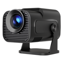 Mini-projecteur intelligent HY320 compatible 4K 8K, LED, Android 14, haut-parleurs intégrés, portable, pour la maison et l'extérieur