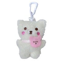 Pendentifs en coton Little Bear fabriqués par le fabricant – Breloques mignonnes, écologiques et durables pour sacs de filles, style frais, avec pince