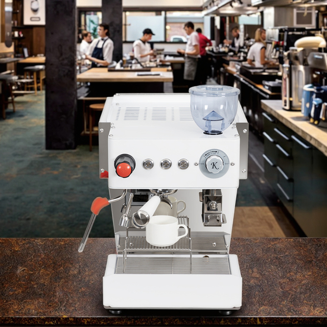 High-quality Electric Multi-functional Semi-automatic Coffee Machine with Brewing System