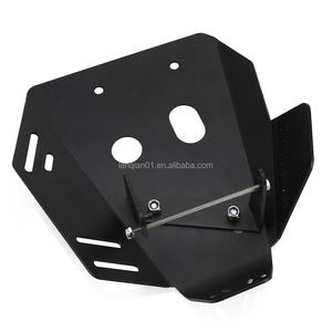 Protection du châssis du moteur pour <span class=keywords><strong>Honda</strong></span> CRF110F <span class=keywords><strong>CRF</strong></span> <span class=keywords><strong>110</strong></span> F CRF110 F 2019-2024 2023, plaque de protection inférieure, garde-boue, plaque de protection contre les chocs pour moto - Product Image 3