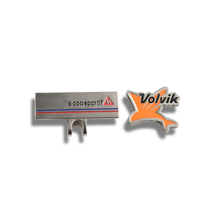โรงงานผลิตโลโก้ตามสั่ง ขายส่ง คลิปหนีบหมวกกอล์ฟสีส้มน่ารัก - Product Image 1