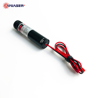 520nm bleu/vert/rouge ligne épaisseur haute uniformité Powell lentille ligne uniforme Module Laser pour Source de lumière de Vision industrielle