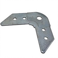 Code d'angle à bride T40 de marque Alida, en matériau Q235B, sur mesure, plusieurs tailles, pour système CVC, pour la connexion et l'étanchéité des accessoires de conduits