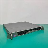 Rack de contrôle industriel 1U Carte pleine hauteur Routage souple Petite prise d'alimentation 1U Panneau en aluminium Carte mère ATX Serveur Mini-ITX ITX