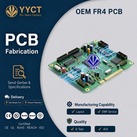 Fabricant de circuits imprimés FR4 multicouches en cuivre lourd pour le contrôle industriel, directement de l'usine de Shenzhen