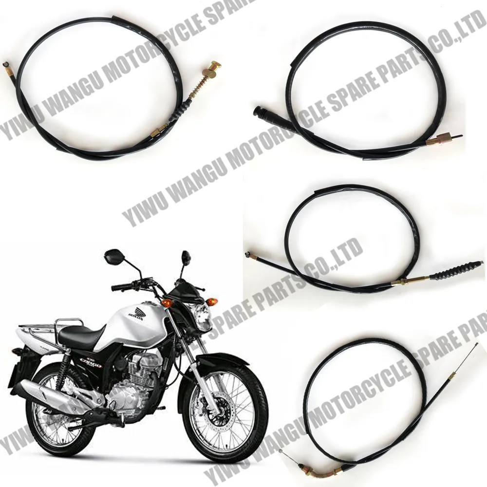 รถจักรยานยนต์สำหรับ HONDA CG125 Cargo 125สายเบรคคลัทช์คันเร่ง Speedometer สายอะไหล่รถจักรยานยนต์อุปกรณ์เสริม