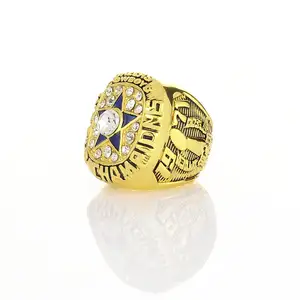 冠军时尚珠宝戒指图章2克拉硅胶立方氧化锆不锈钢设计天然石材男士我够了戒指