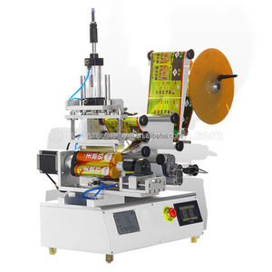 Machine d'étiquetage semi-automatique, étiqueteuse adhésive pneumatique compacte de bureau à double tube pour mastic, colle AB - Product Image 4