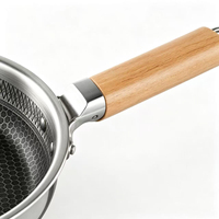 316 Edelstahl Babyspezifische Bratpfanne, Haushalts-Babykoch- und Dampfgarer All-in-One Antihaft-Kochgerät