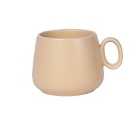 마두 280ml 공장 직판 독창적인 무광 세라믹 커피 머그잔 우유 애프터눈 티 마카롱 아침 식사 컵