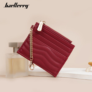 กระเป๋าใส่บัตร Baellerry รุ่นมินิ แบบมีซิปและสายโซ่ สำหรับผู้หญิง ใช้ได้ทุกวัน - Product Image 2