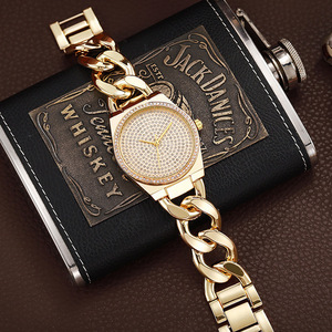 Nouvelle montre pour homme avec bracelet en acier ciel étoilé et diamants, cadran entièrement serti de diamants, bracelet ajouré, fabricant de <span class=keywords><strong>montres</strong></span> pour homme - Product Image 4