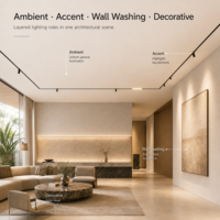 Système de maison intelligente moderne KNX, rail magnétique LED ultra-fin de 10 mm, Zigbee Tuya, sans scintillement, Ra95, CRI90 élevé, pour hôtel, bureau