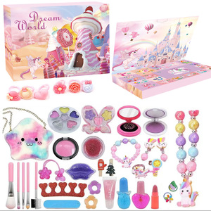 Noël compte à rebours calendrier de l'avent boîte licornes cadeaux bijoux maquillage jouets ensembles calendrier de noël boîte aveugle cadeaux de vacances - Product Image 6