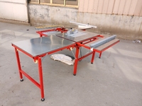 Scie à panneaux de haute précision STR, machine à table coulissante de table pour le travail du bois et l'industrie de la fabrication de meubles