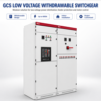 Commutateur de transfert automatique GCS Dual Incomer basse tension triphasé 400V 4000A 50/60Hz avec barres de distribution en cuivre, indice de protection IP30, pour intérieur