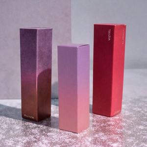 Emballage Finer Packaging, boîte d'emballage auto-élevante en carton recyclé écologique pour gloss à lèvres, huile essentielle, soins de la peau - Product Image 3