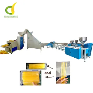 PLA PP Material Plastic Extruder Drinking Straw Making Machine