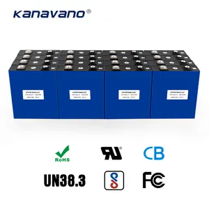 Sel Baterai LiFePO4 Isi Ulang Kanavano untuk Penyimpanan Energi, 3.2V, 200Ah