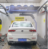 Máquina de Lavado de Autos Totalmente Automática de Diseño Moderno con Función de Secado con Aire y Encerado